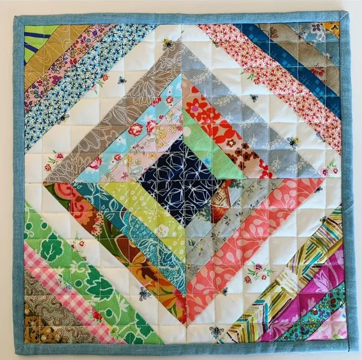 Patchwork Quilt by Carolyn Forster