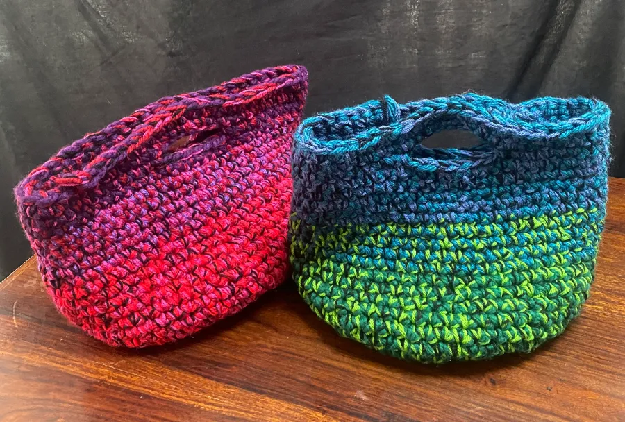 Crochet work by bursary finalist, Ali Kettle
