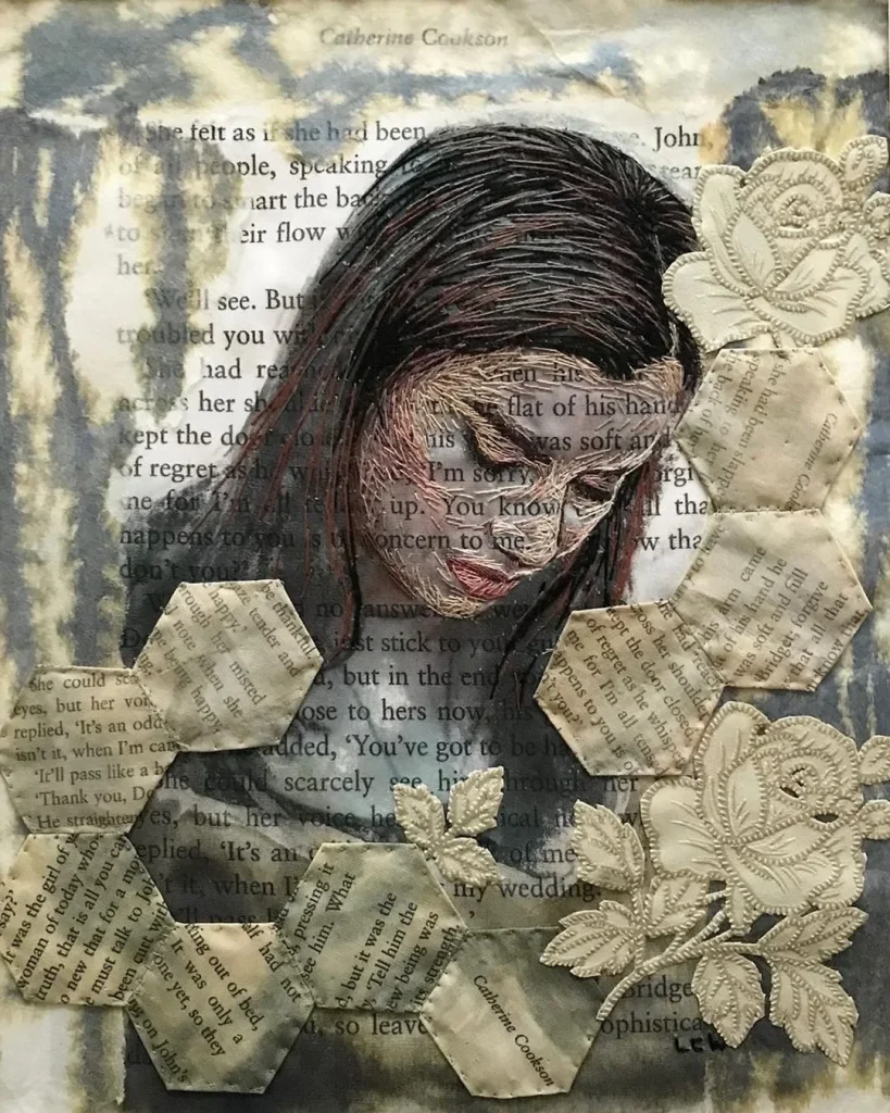 Mixed Media Artwork by Lesley Wood