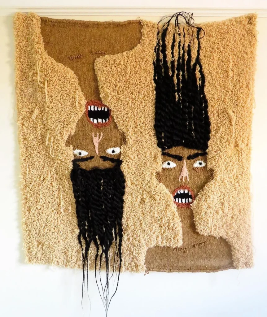 Textile artwork by Anya Paintsil from our Textile Artists Inspired by Women