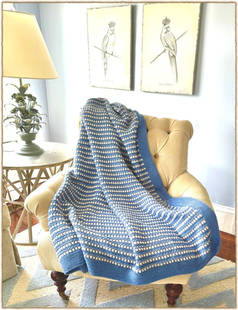 Crochet Skill Stage 2, work from graduate Dian Diegel