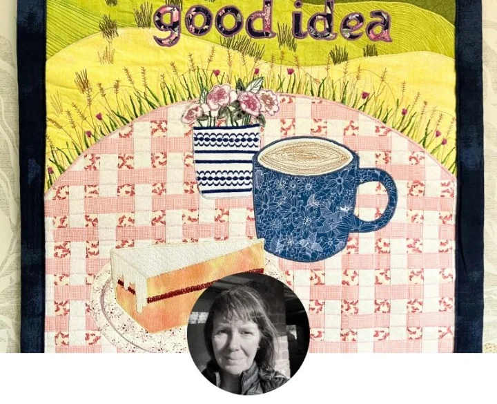 Alison Fraser developed creative confidence on our Intermediate textiles course