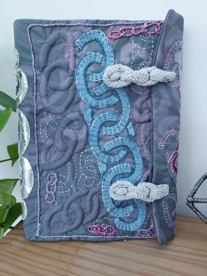 Hand embroidery work by Victoria Vinten