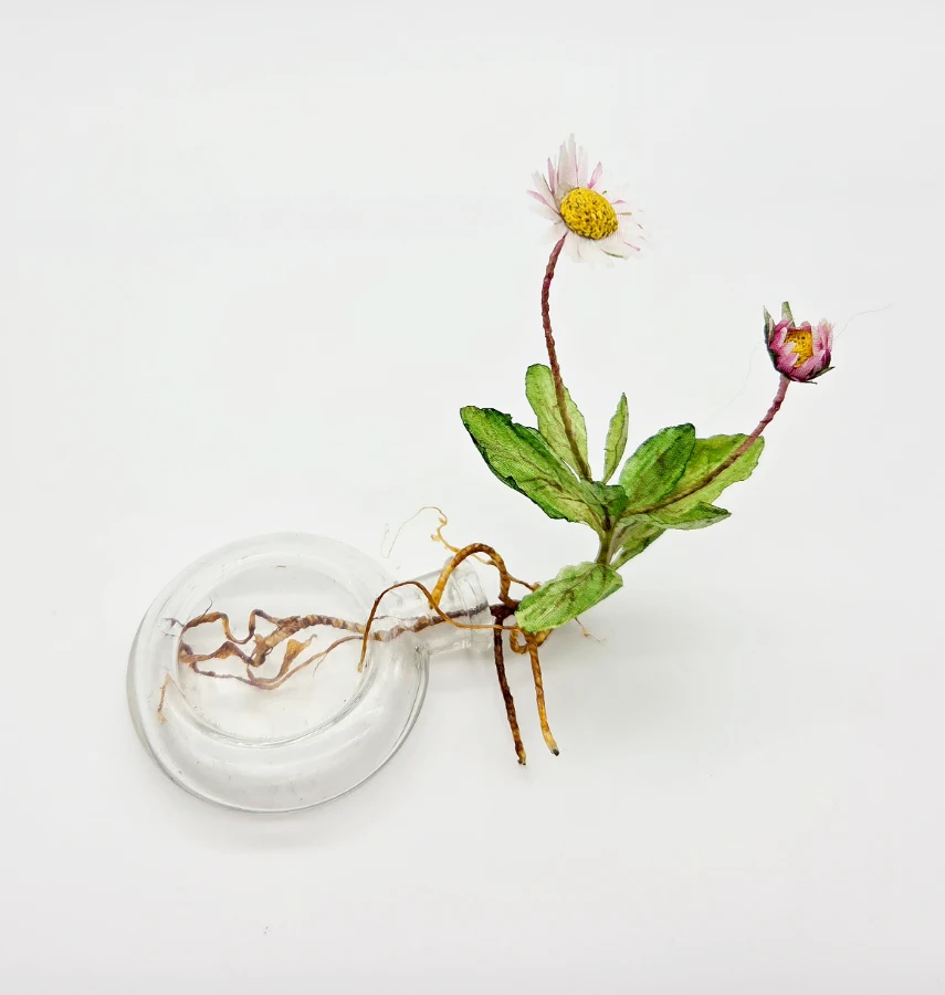 Daisy sculpture by artist Emma Rosa