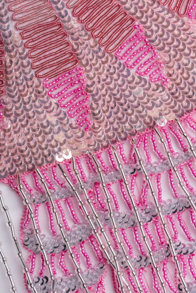 Embroidery work by Jess Pile one of the authors of The Art of Couture Embroidery