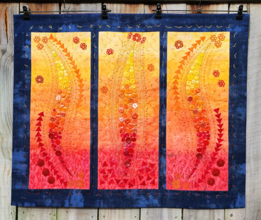 Incredible and original designs by Patchwork and Quilting graduate, Lyn White