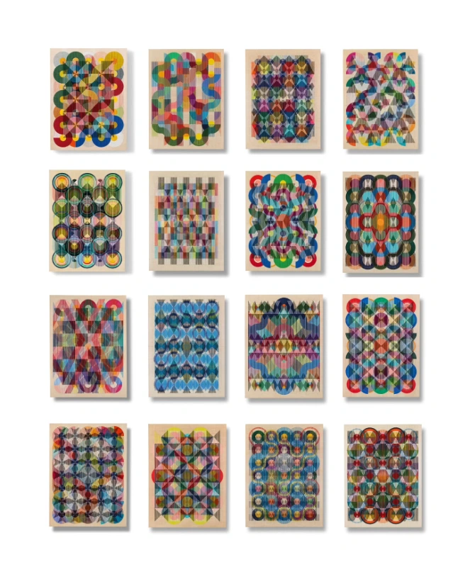 Innovative woven artwork by Tia Keoboundpheng