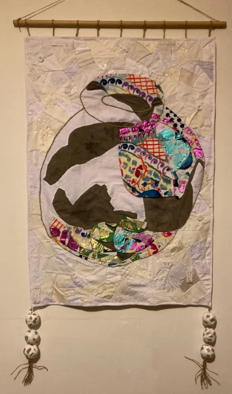 Machine Embroidery work by Claire Frampton