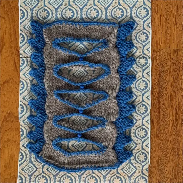 Advanced Knitting course work sample