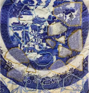 From lockdown stitching to solo exhibitions. Claire Frampton's embroidery journey