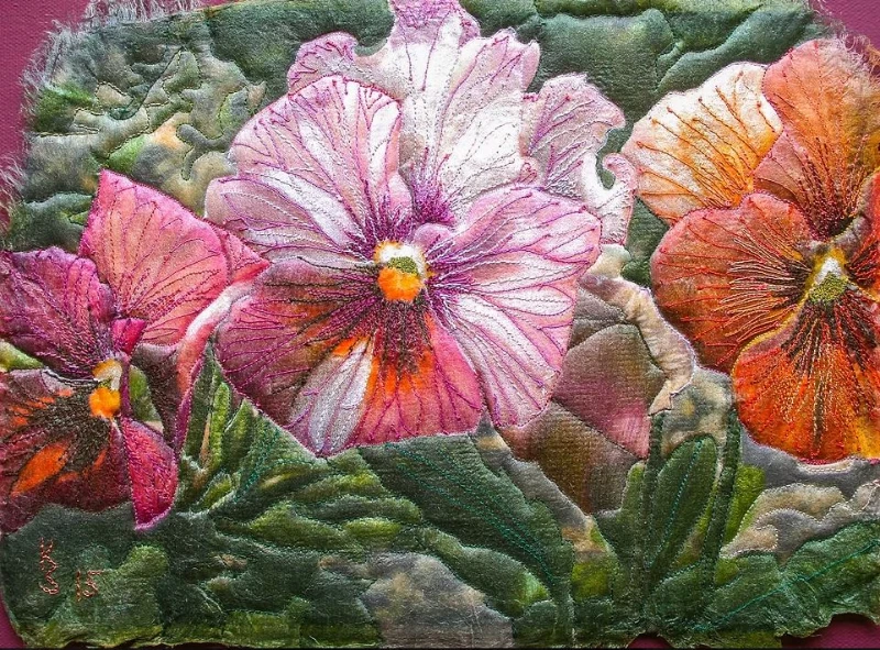 Botanical Textile Artists, Karen Selk