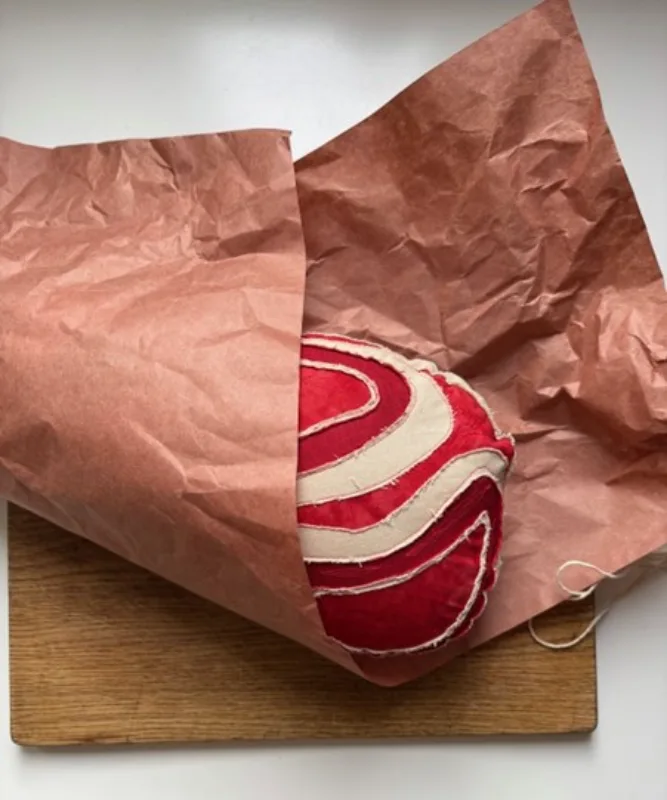 Applique design by textiles graduate, Sarah Watson