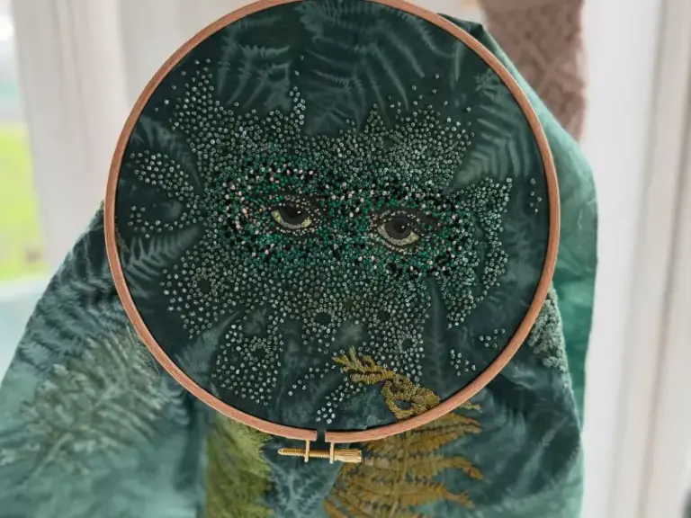 Master practitioner course work by embroidery student, Emma Morris