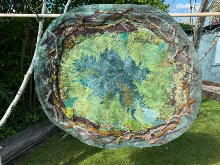 Master practitioner course work by embroidery student, Emma Morris