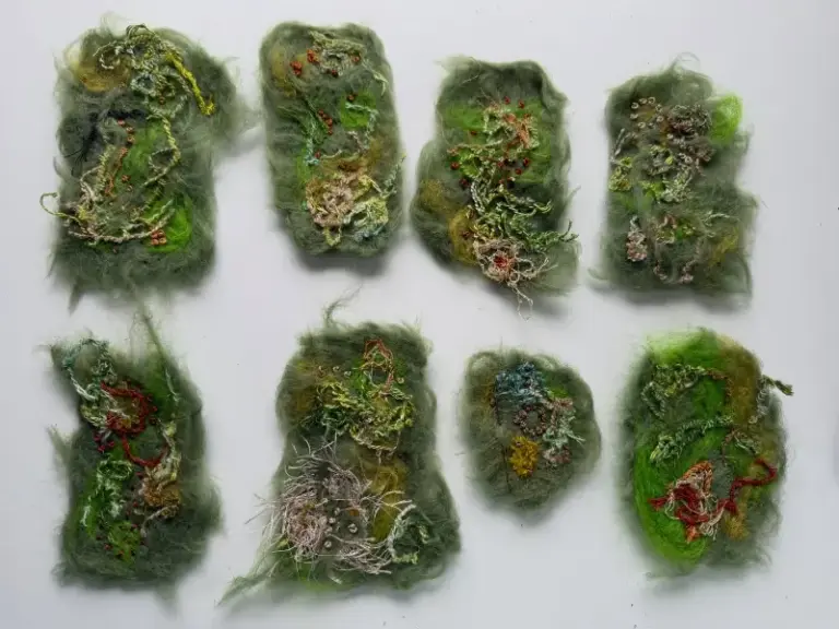Master practitioner course work by embroidery student, Emma Morris