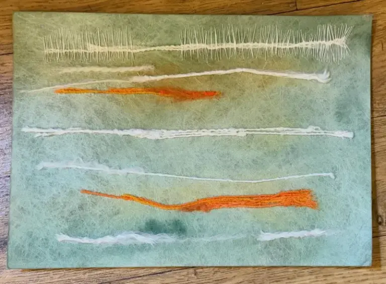 Master's Embroidery course work by Lorraine Duff