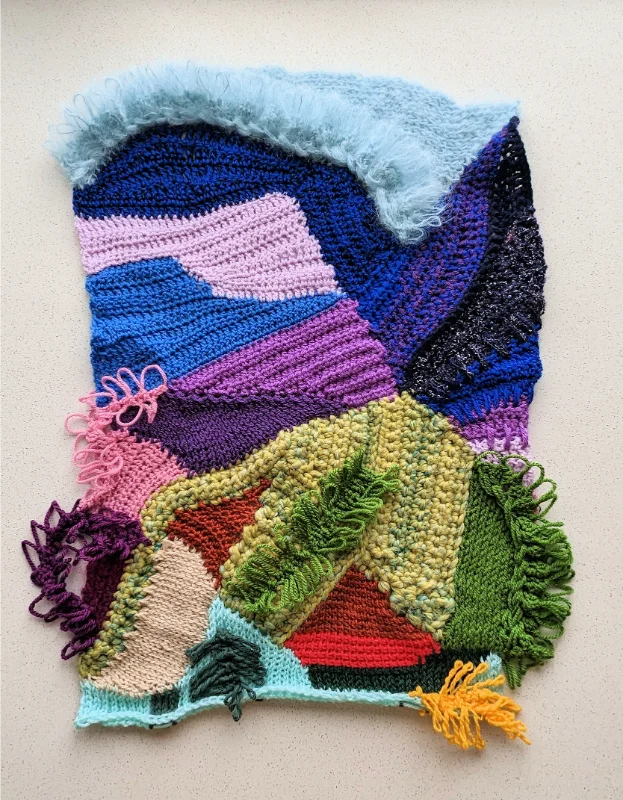 Crochet Work by Emma Cook as featured in the Student Excellence Awards 2026, Skill Stage 3