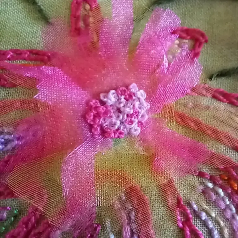 Hand Embroidery wordy by Rachel Ball