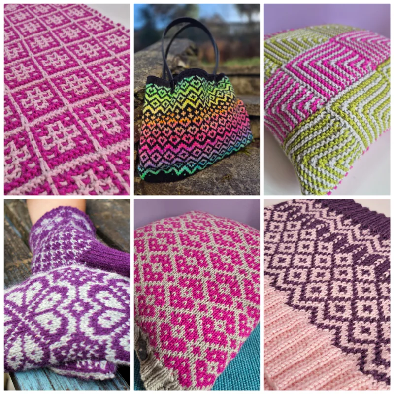 Colour Work by Anniken Allis, New knitting tutor at the School of Stitched Textiles.