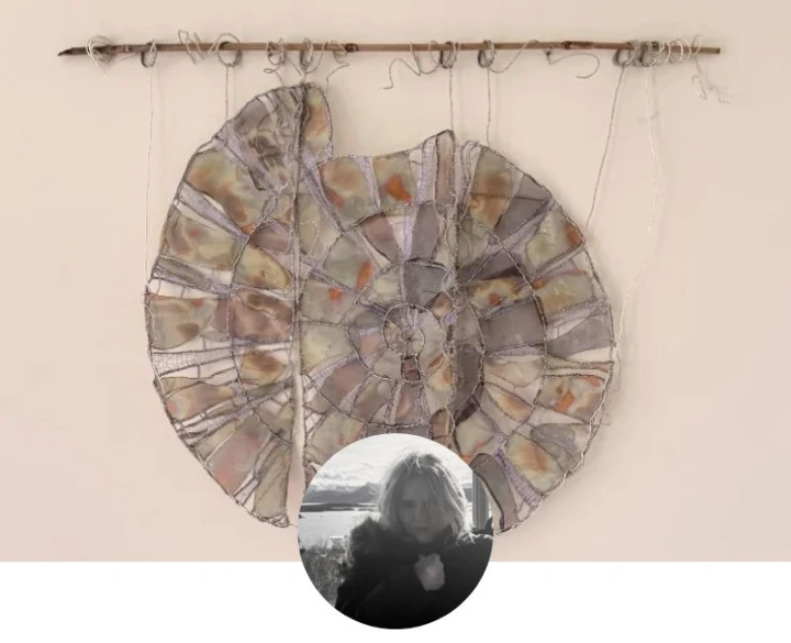 Machine Embroidery graduate, Cheryl McNay