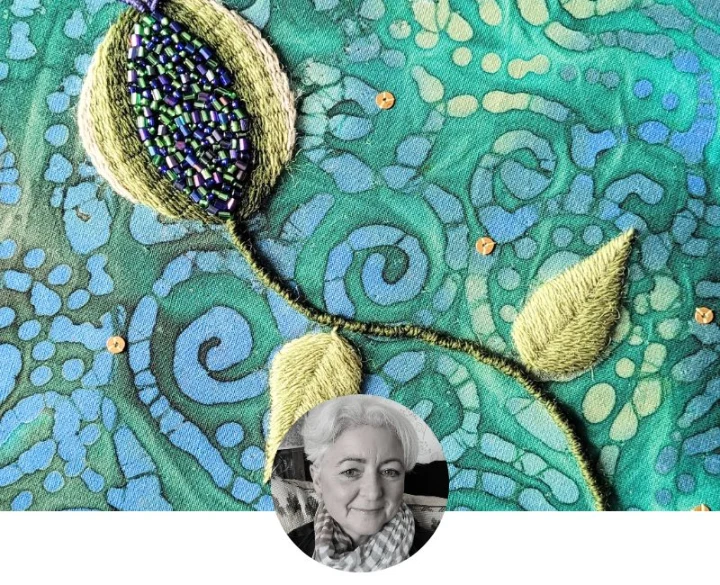 Bronagh Sullivan Hand Embroidery Graduate at the School of Stitched Textiles