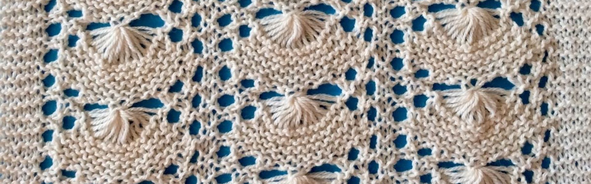 Knitting sample by Patricia McCarthy