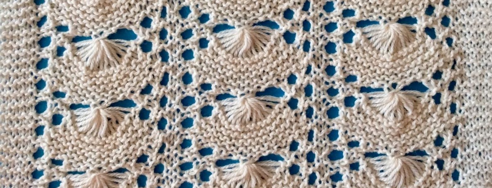 Knitting sample by Patricia McCarthy
