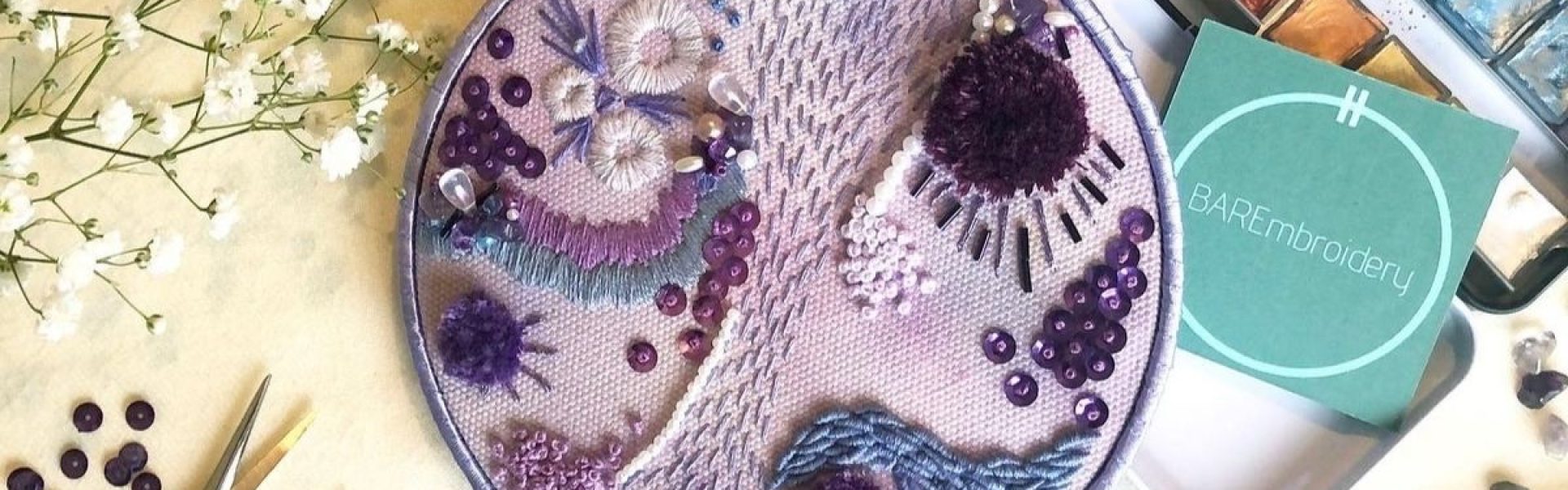 A Graduate Story by Beth Rhodes, Hand Embroidery Graduate