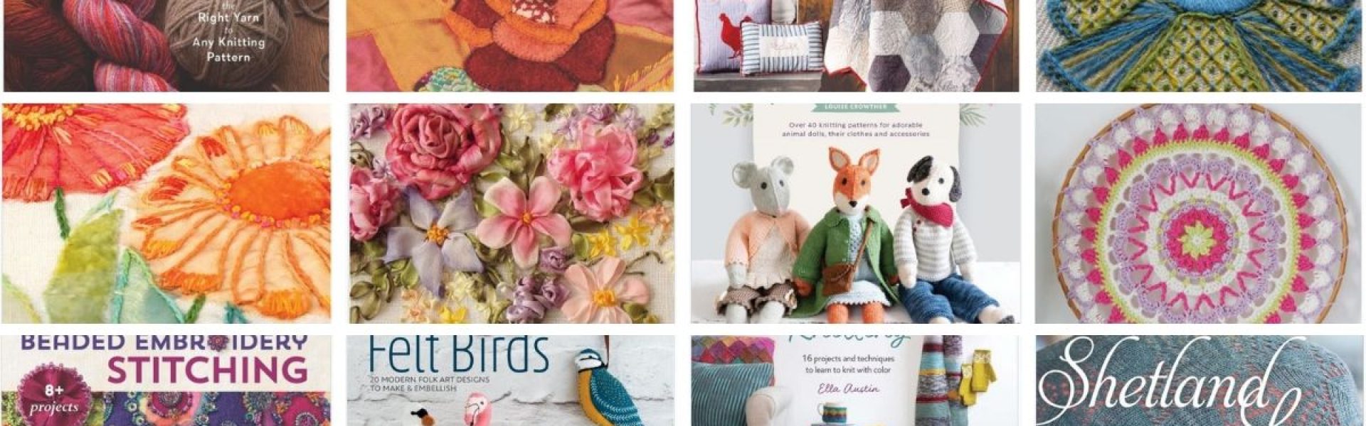 Latest Book Releases for Stitch Enthusiasts.