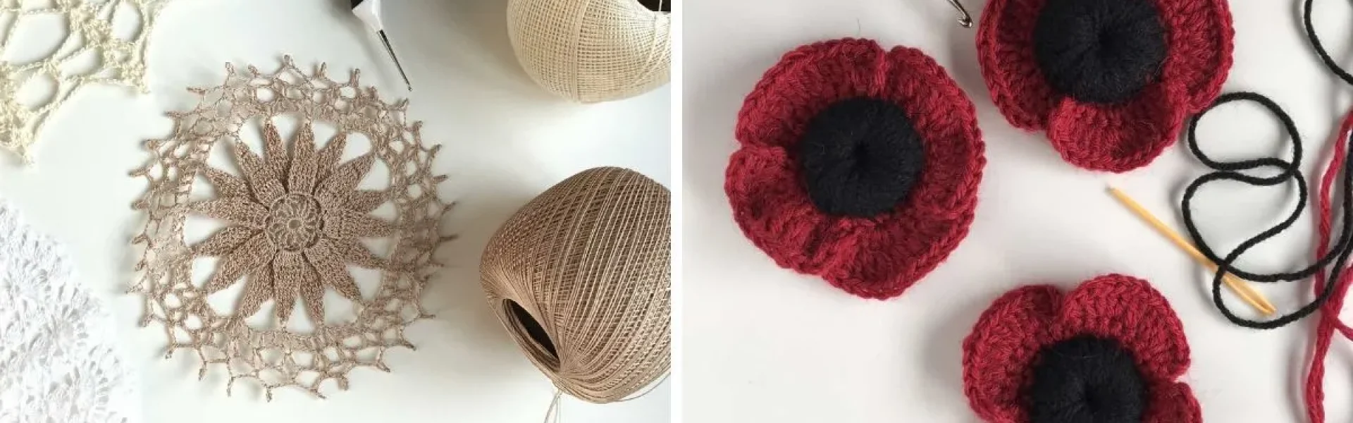 Crochet graduate, Amanda Jones.