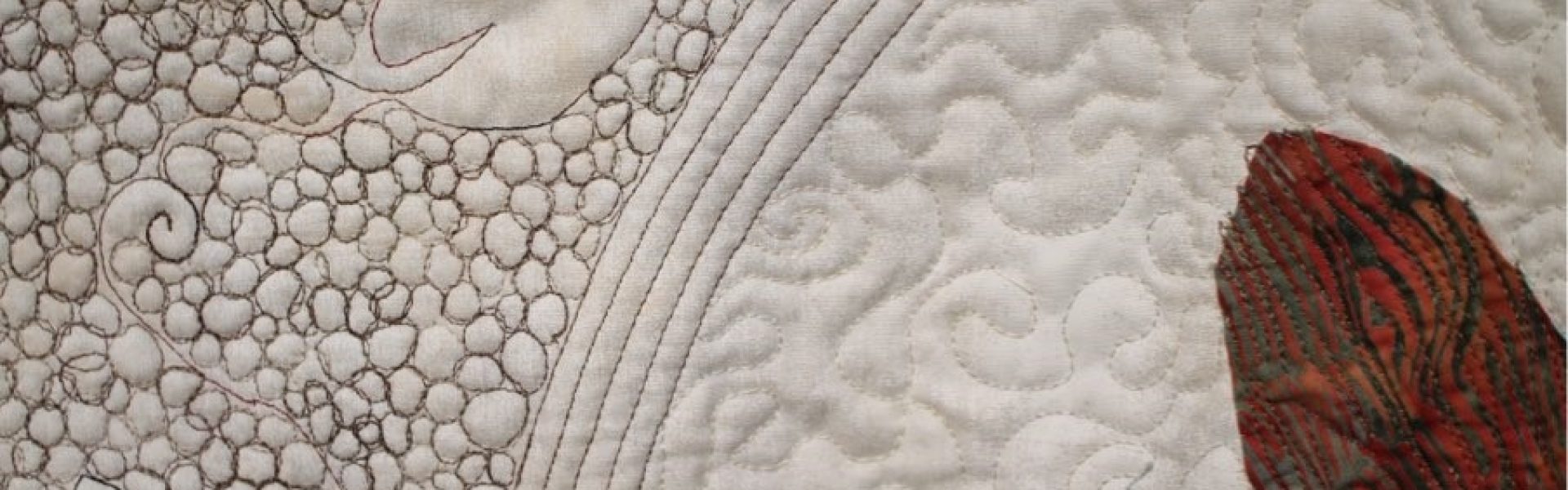 Machine Embroidery detail